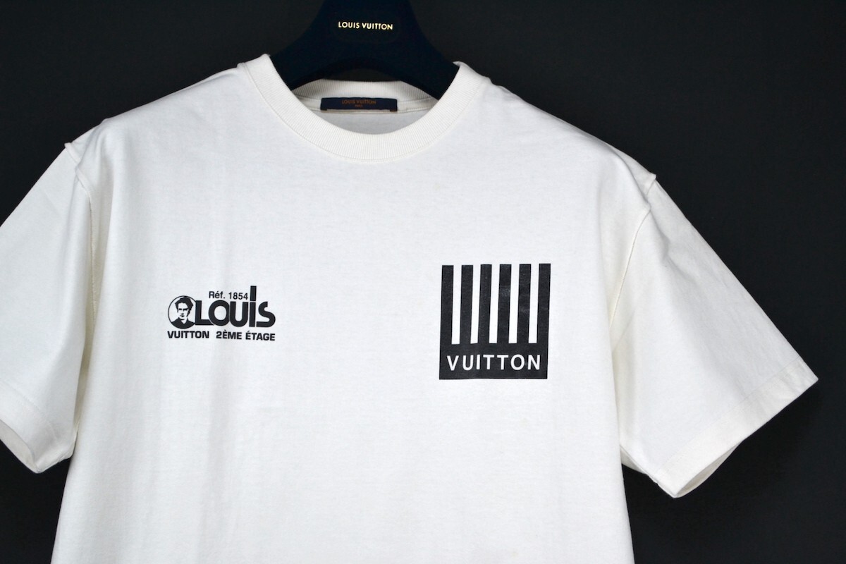 LOUIS VUITTON Multi Logo Monogram Flower Printed T-Shirt L LOUIS VUITTON Multi Logo Monogram Flower Printed T-Shirt L