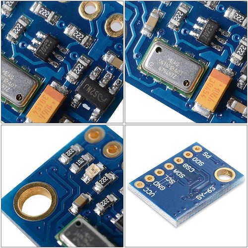 3.3V 5V Altitude Sensor MS5611-01BA03 High-Precision Atmospheric Pressure Sensor Module - Altitude & Barometric Pressure Sensor, I2C/SPI MS5611-01BA03 Barometric Sensor Module 3.3V 5V Altitude Sensor MS5611-01BA03 High-Precision Atmospheric Pressure Sensor Module - Altitude & Barometric Pressure Sensor, I2C/SPI MS5611-01BA03 Barometric Sensor Module