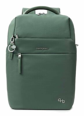 Hedgren Shiki Backpack L 15,6'' + RFID L Laptoprucksack Rucksack Duck Green