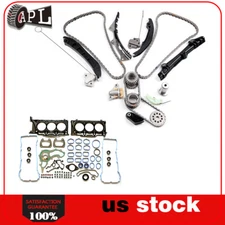 Head Gasket Set Timing Chain Kit For 11-14 Dodge Grand Caravan Avenger 3.6L