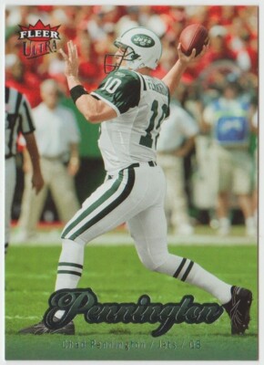 2007 Ultra Football Retail #136 Chad Pennington - New York Jets