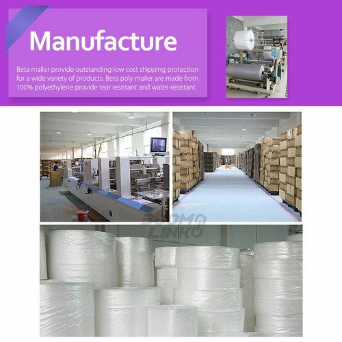 Poly Mailers Shipping Mailing Packaging Plastic Envelope Self Sealing Bags White - Picture 7 of 17