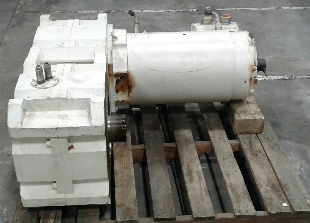 Oswald AC Motor FDQ18.2WI 0967000018 KNODLER Gearbox FZ1201.3 48482