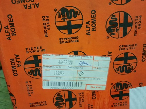 Original Alfa Romeo 1.9 JTD Zahnrad Kronenrad Gangrad Getriebe  46458120 - Picture 2 of 3