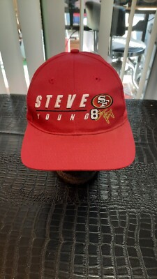 Vintage Steve Young #8 San Francisco 49ers Q.B Club Hat