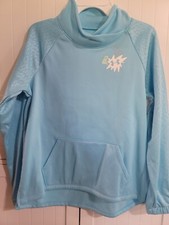 Girls Kids Youth Under Armour Pullover NEW Long Sleeve Sky Blue Large