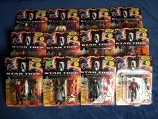 Playmates Star Trek Generations Movie Figures 6910s 1994: Choose your Favorites