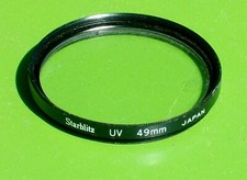 VINTAGE STARBLITZ 49MM UV FILTER CAMERA LENS MINOLTA MAXXUM 2"