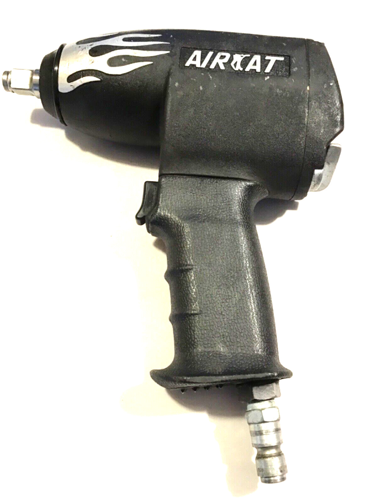 AIRCAT 1408F 1/2” Drive Heavy Duty RARE Flame Body Pneumatic Impact Wrench MINT
