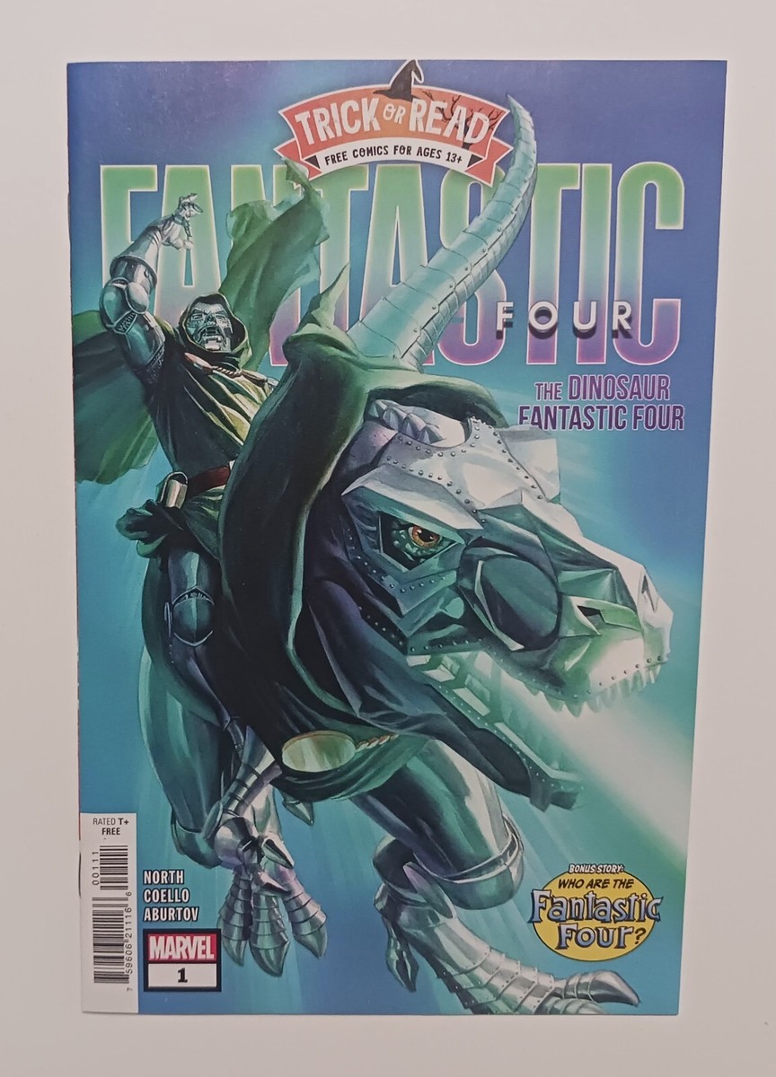 FANTASTIC FOUR HALLOWEEN TRICK OR READ #1 COMIC ALEX ROSS COVER
