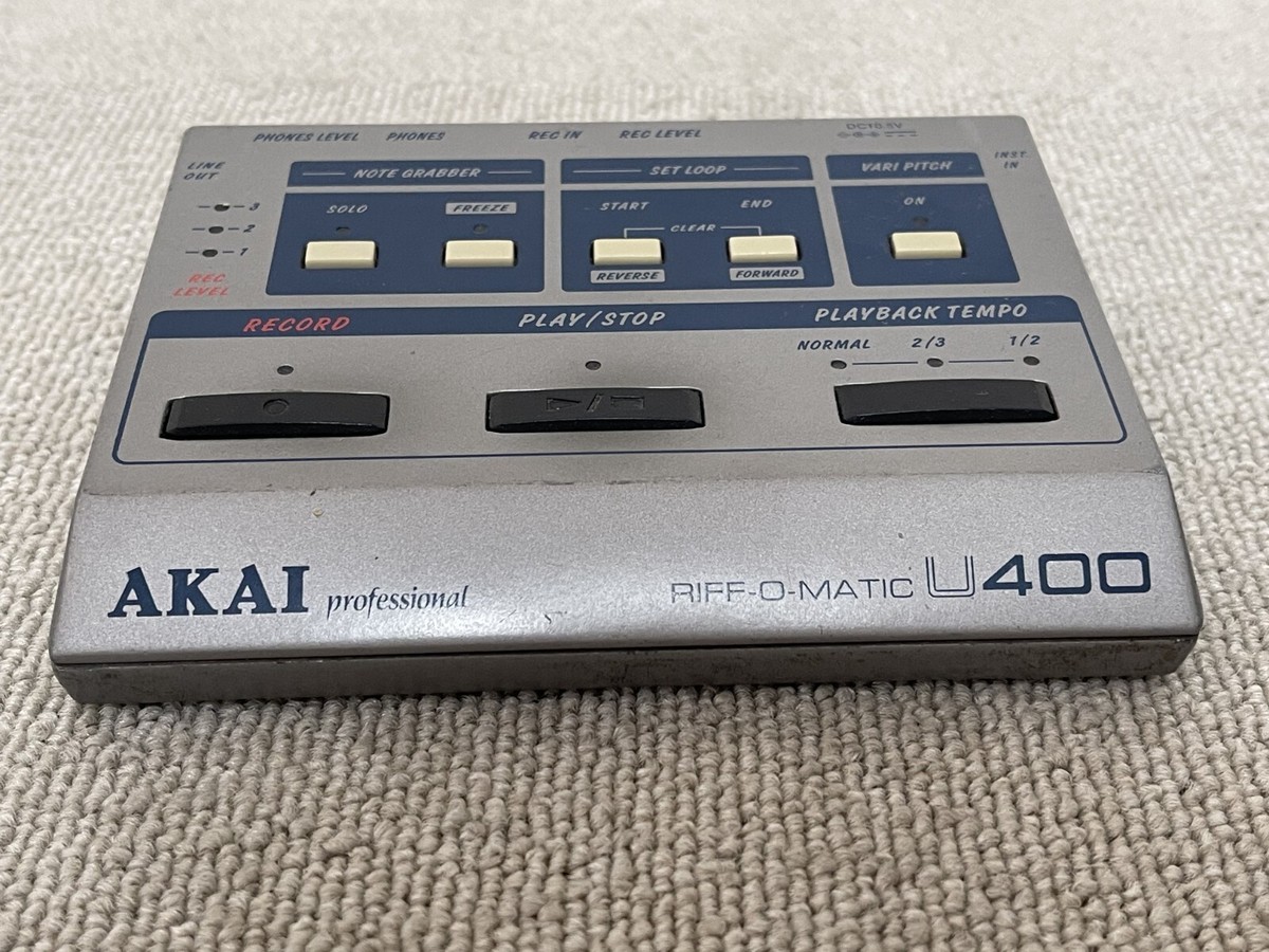 AKAI Professional U400 Riff-O-Matic Phrase Sampler Looper