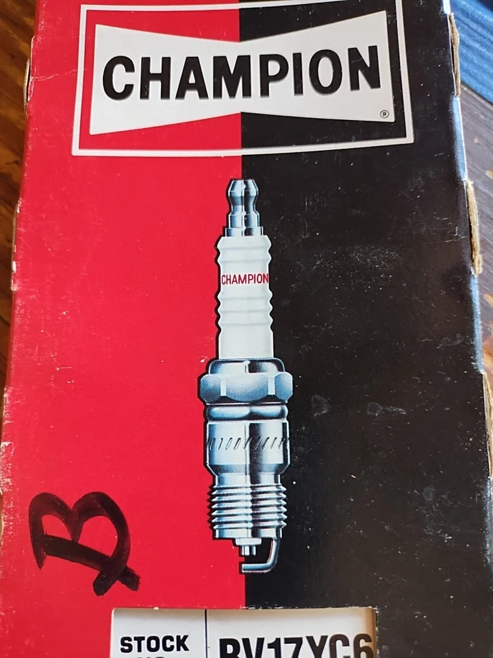 8 bujías Champion RV17YC6 cobre más resistencia motor GM Kohler Foto 3 de 4