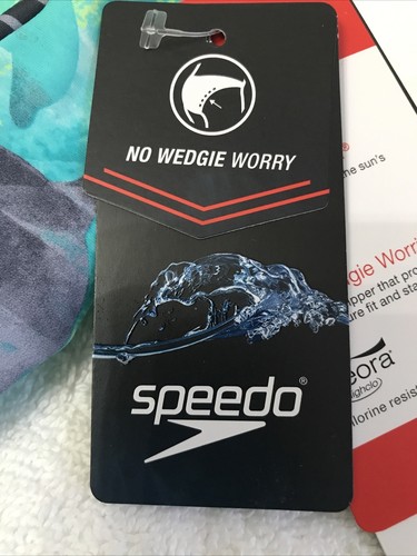 Traje de baño Speedo talla 6 de una pieza con correa delgada, azul - Imagen 8 de 11