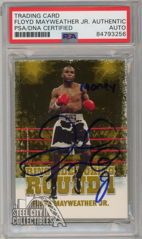 Floyd Mayweather Jr 2010 Ringside Gold Round 