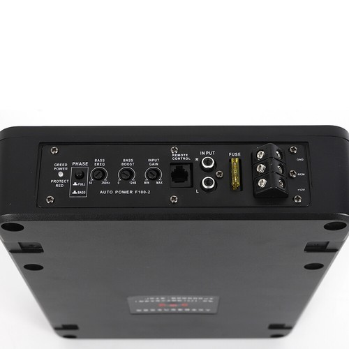 Subwoofer Sottosella Slim 8" 600W Alimentato Auto/Camion Sub Con Kit Amplificatore Altoparlante - Foto 9 di 14