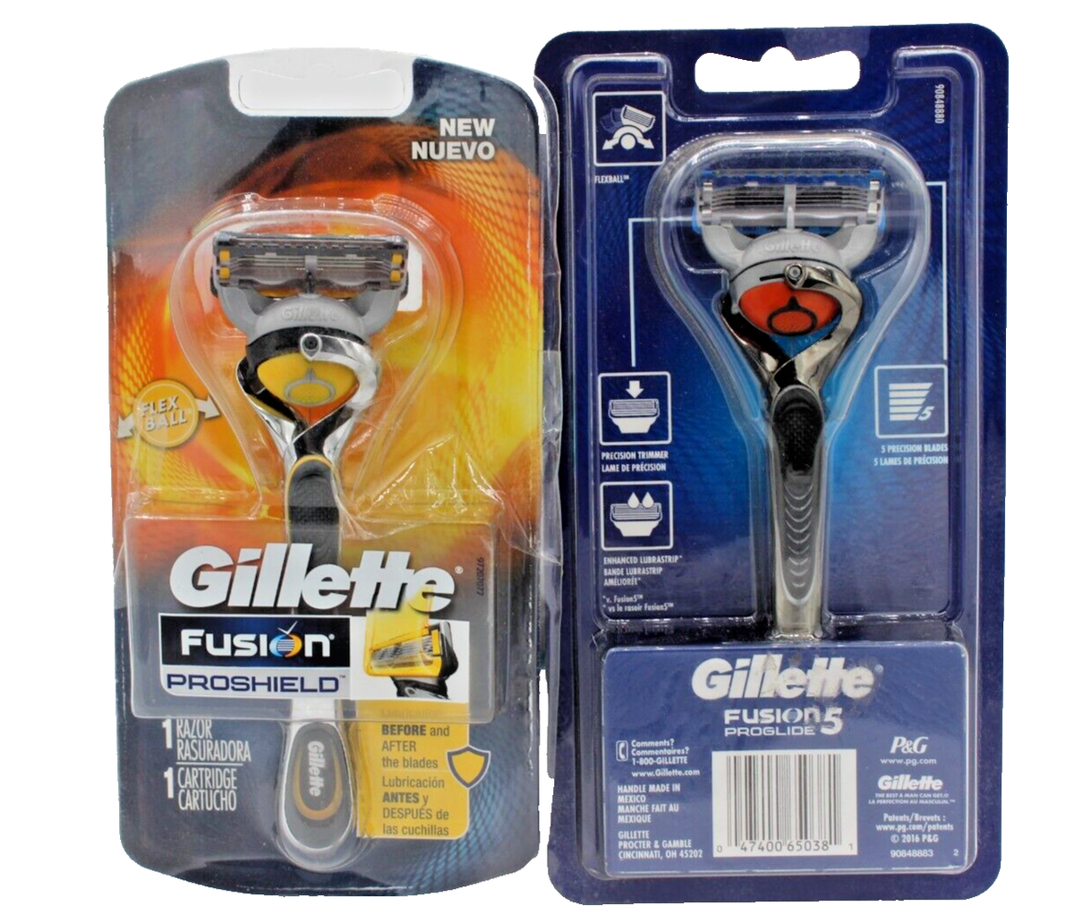 GILLETTE 1 #FUSION 5 PROSHIELD & 1 #FUSION PROSHIELD (2 PACK
