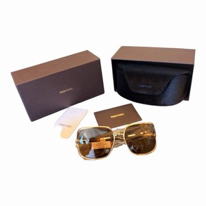 Tom Ford Goldie FT1092 28E Shiny Rose Gold Square Sunglasses  display picture 3