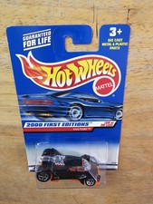 Hot Wheels Vulture, Black; 2000 First Editions 29/36, Collector No. 089