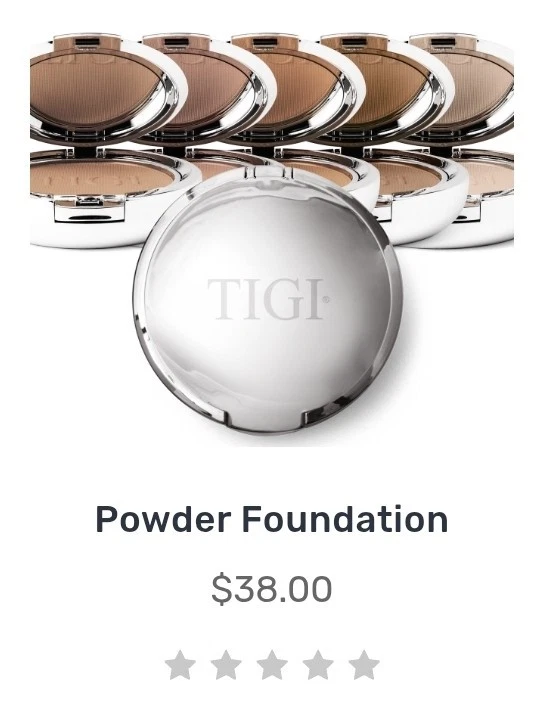 Lote al por mayor de 36 bases en polvo TIGI Cosmetics, liquidación atractiva Foto 3 de 3