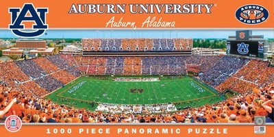 MasterPieces - Auburn Tigers - NCAA 1000 Piece Panoramic Jigsaw Puzzle