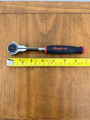 #ad #ad Snap On Tools USA New 1 4 drive ratchet swivel round head red soft grip THNF72 $150.00