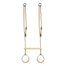 Swing Set Rings Jungle Gym Climbing Gymnastic Ring Monkey Obstacle
