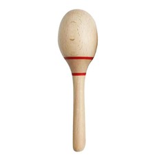 1PCS Wooden Large Maracas Rumba Shakers Rattles Musical Toy for Kid Children