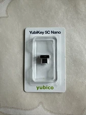 NEW Yubico - YubiKey 5C Nano - Two Factor Authentication USB-C Security Key