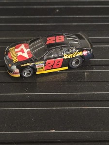 Life Like Ford #28 HAVOLINE HO Slot Car Texaco Nascar Stocker Vintage LL