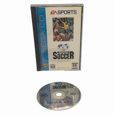 FIFA International Soccer (Sega CD, 1994) Complete w/ Manual + Reg Card Tested