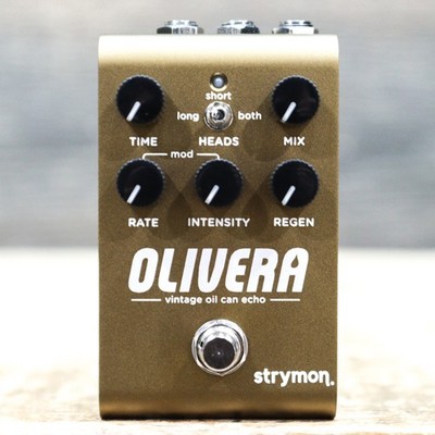 Strymon Olivera Vintage Oil Can Echo ARM Superscalar Processor Effect Pedal