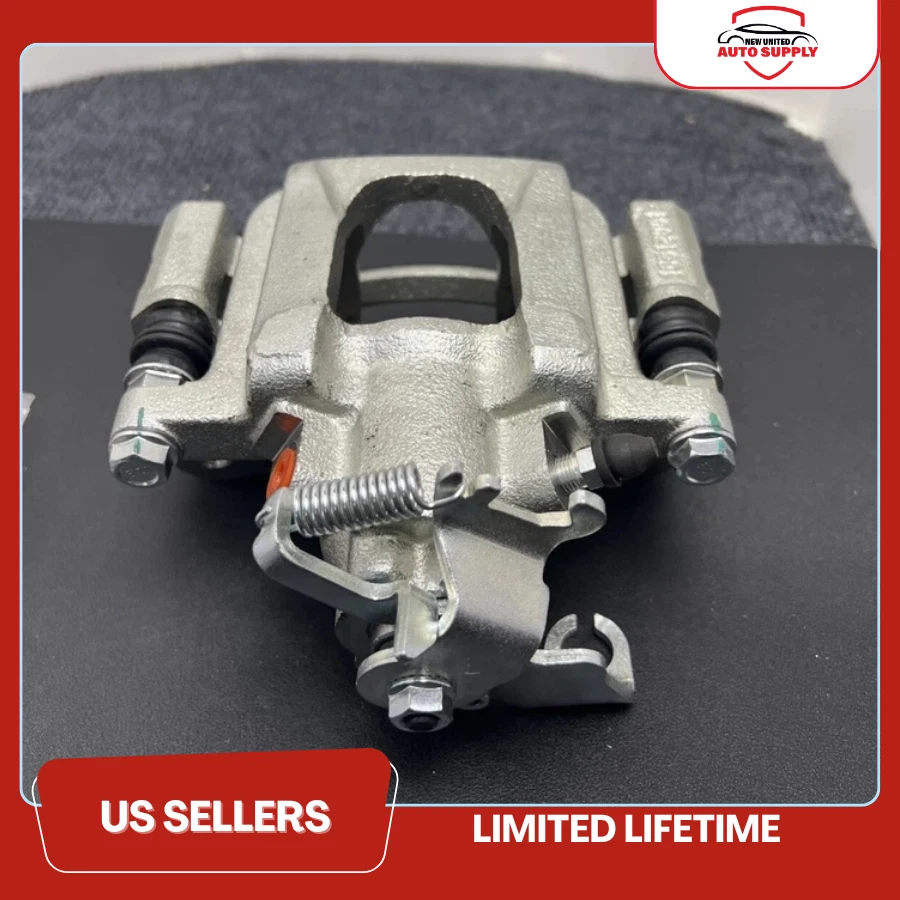 Pinza de freno trasera izquierda con soporte para Chrysler Town & Country, Dodge Grand Cara Foto 3 de 4