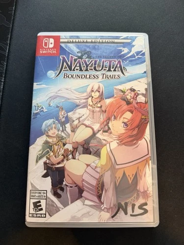 The Legend of Nayuta Boundless Trails Nintendo Switch (CASE + ART ONLY)
