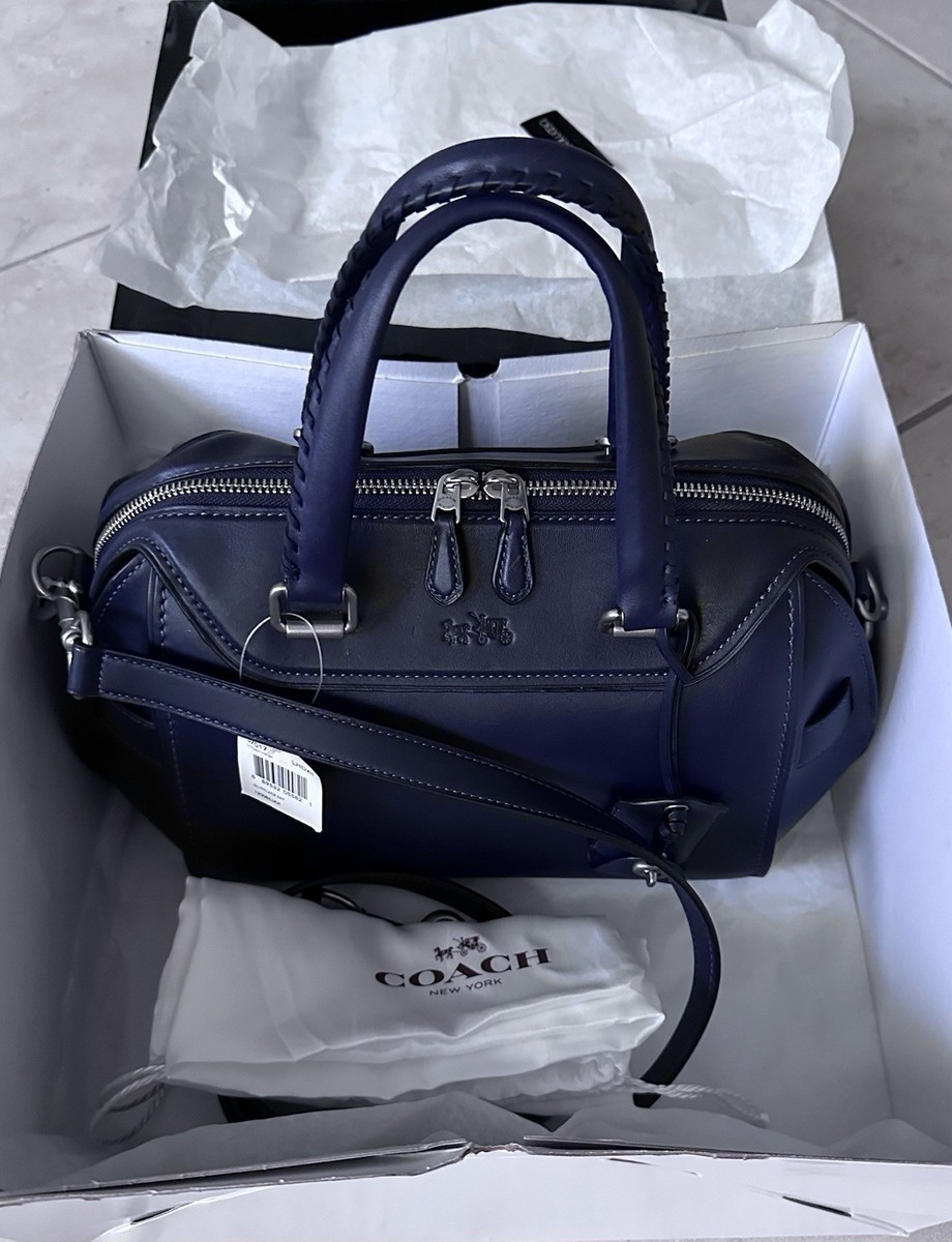 COACH ネイビー レザー ハンドバッグ COACH(コーチ) レザーハンドバッグK7H-4082 K7H-4082 ネイビー｜【公式