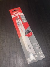 Image of Milwaukee Sawzall  150mm / 6 inch 18 TPi  Metal Blade (Pack of 5) 48475184 New