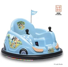 🔥NEW🔥 6V Bluey Bumper Car Ride on Toy for Children, by Flybar, 1 Count