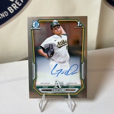 2026 Bowman Chrome 1st Auto Gage Jump #CPA-GJ Athletics