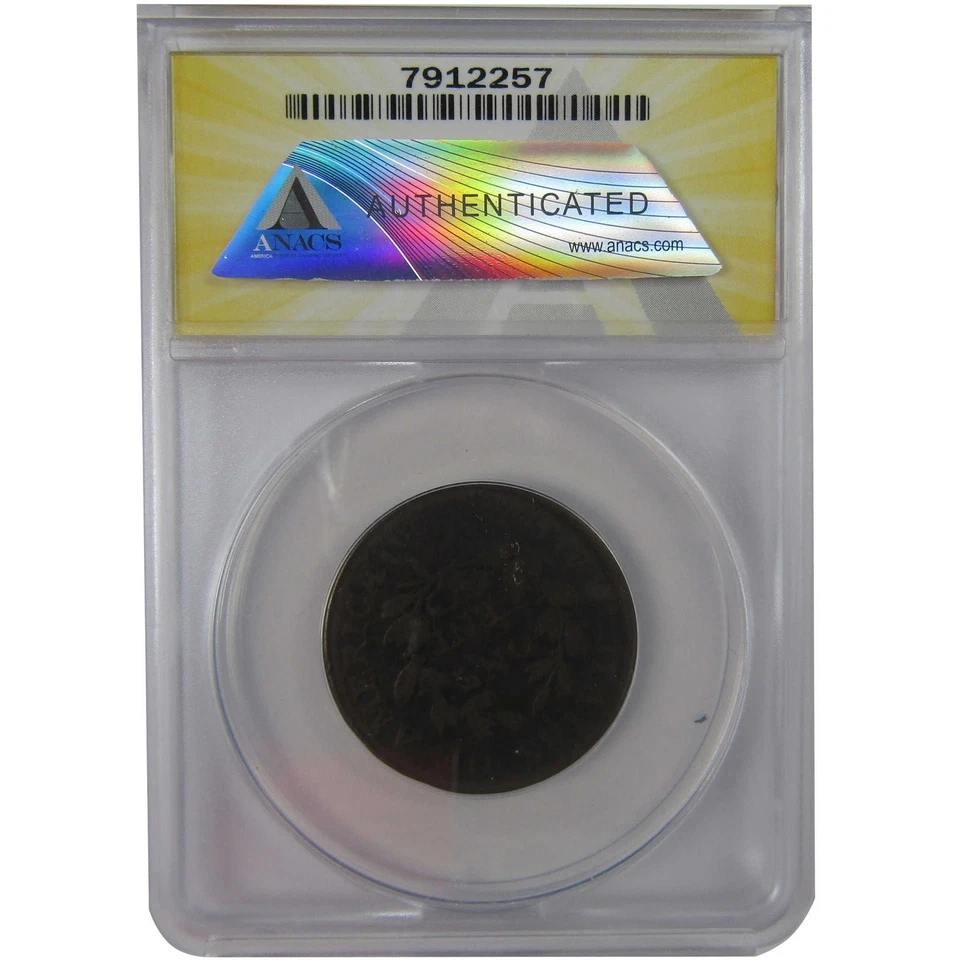 1807 Draped Bust Large Cent G 4 ANACS Rotated Die Error SKU:CPC1195 - Image 2 of 4