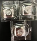 3 x 1oz Silver Southern Cross Bullion button bar .999