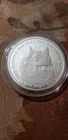 Dogecoin "To The Moon" WOW Silver Round 1 Troy oz .999 Fine Silver Round