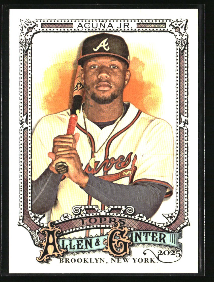 2025 Topps Allen & Ginter Ronald Acuna Jr. #103 Atlanta Braves