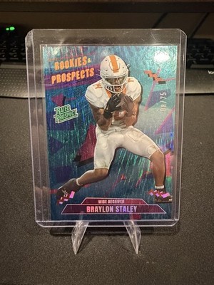 2025 Rookies & Prospects Braylon Staley /75 Rated Prospect