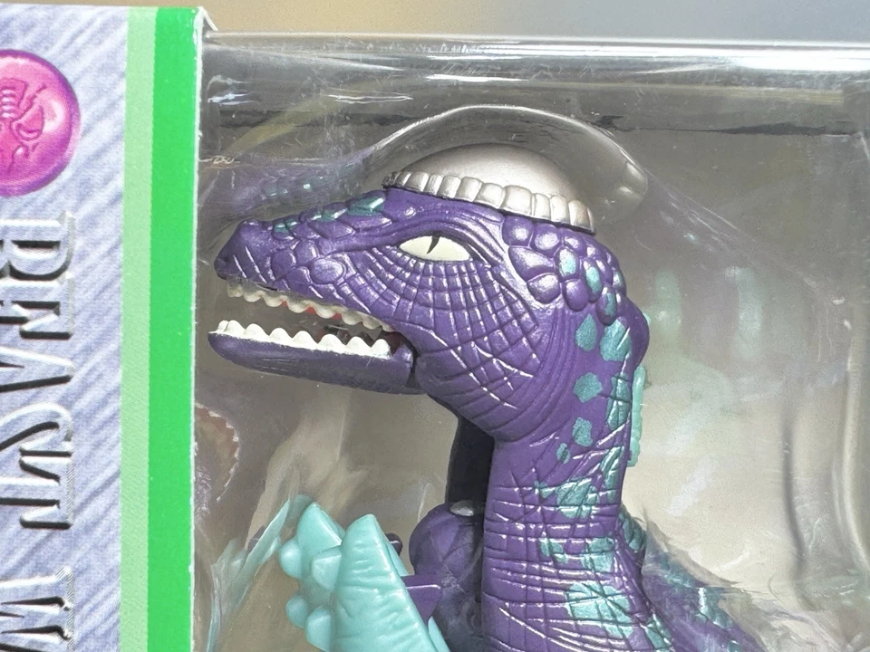 Transformers  Beast Wars D-37 Neo Hardhead TAKARA 1999 New in Box sealed - Image 2 of 4