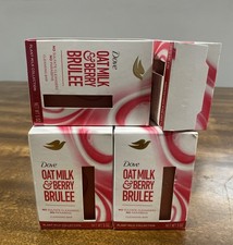 Set of 6 Dove Oat Milk & Berry Brûlée Plant Milk Cleansing Bars