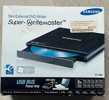 Samsung Super WriteMaster Slim External DVD Writer SE-S084, Boxed, New-like