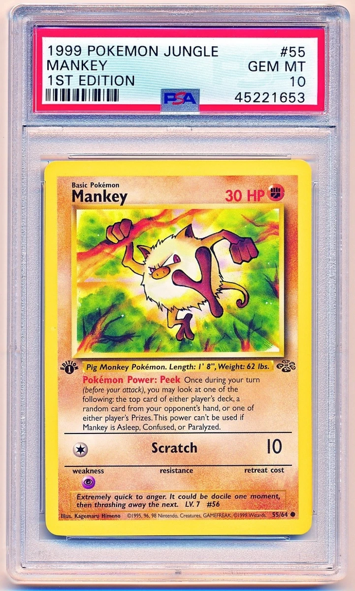 Pokémon TCG Professional Sports Authenticator (PSA) Jungle Grade