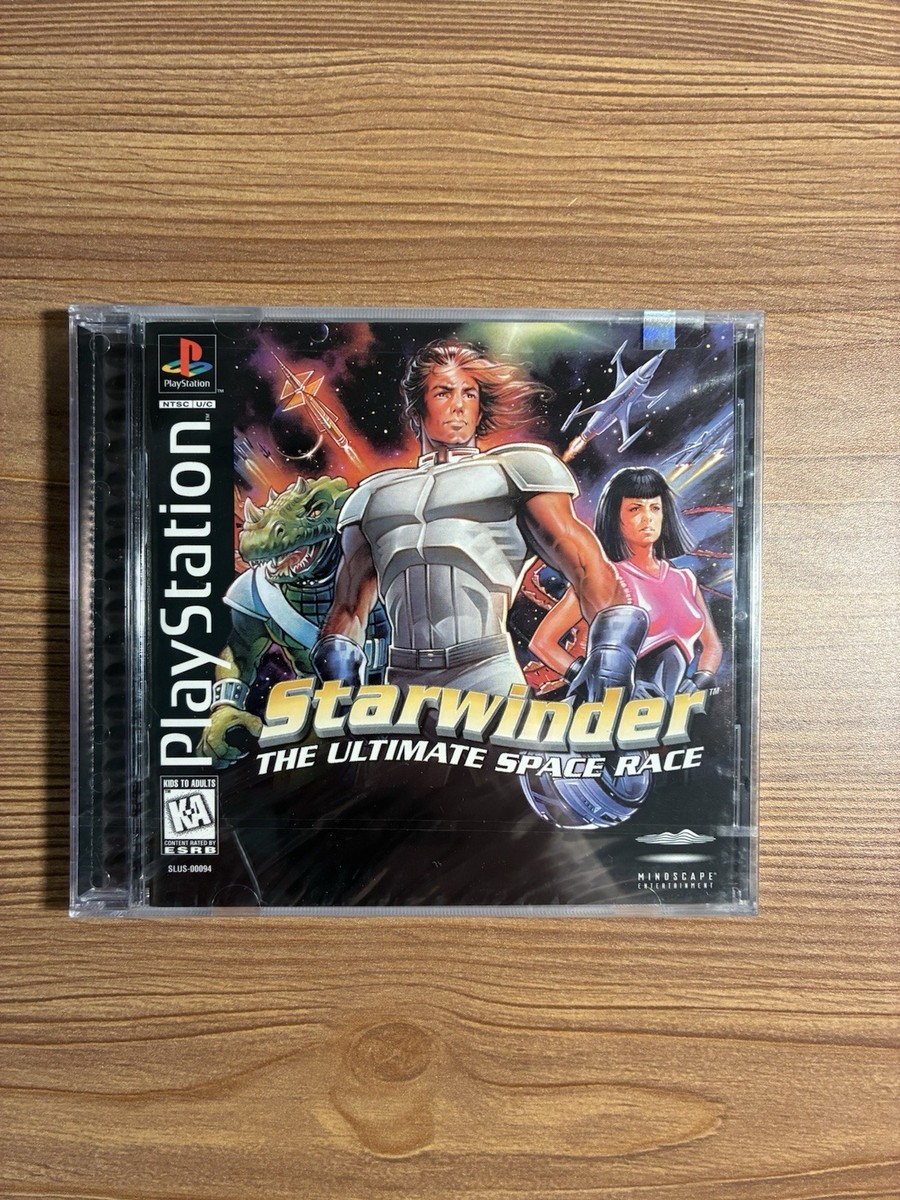 Starwinder: The Ultimate Space Race (Sony PlayStation 1, 1996) for
