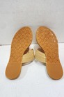 Kate Spade Women's Thong Sandals Khaki Patent Leather Slip-On 8.5 — photo 7