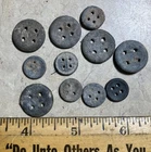Dragoon era-Lot of 11 pewter buttons-Found Fort Craig NM in the 1960's