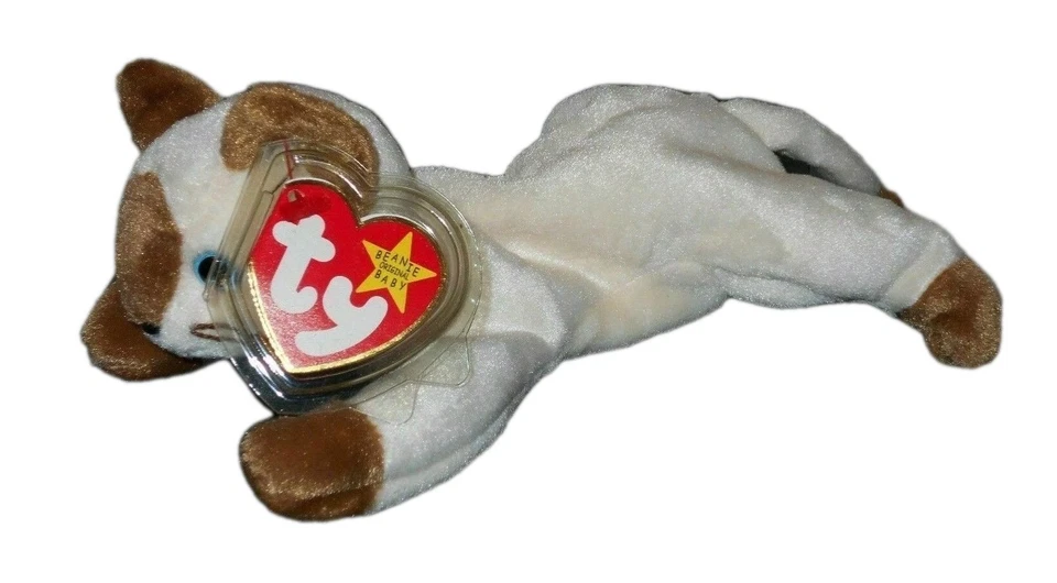 Ty Beanie Baby SNIP сиамский кот (7,5 дюйма) новый с ценниками плюшевая мягкая игрушка-животное - Изображение 2 из 4
